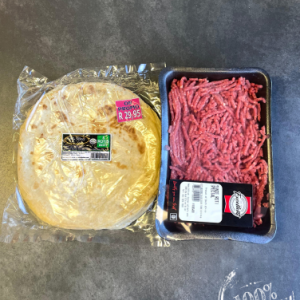 Family Mince & Roti Combo